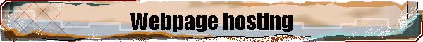 Webpage hosting